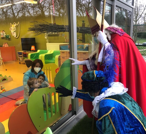 Sint op bezoek